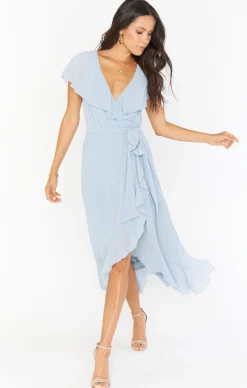 Show Me Your Mumu Jess Ruffle Midi Dress