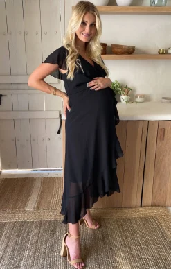 Kids Show Me Your Mumu Jess Ruffle Midi Dress