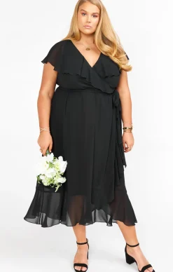 Show Me Your Mumu Jess Ruffle Midi Dress