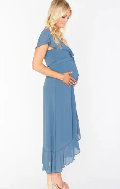Show Me Your Mumu Jess Ruffle Midi Dress