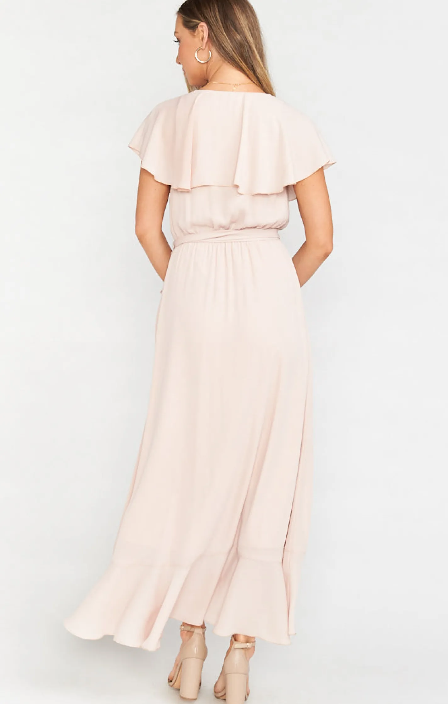 Kids Show Me Your Mumu Jess Ruffle Midi Dress