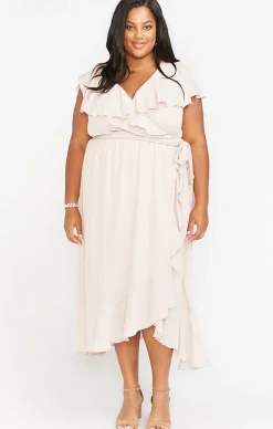 Show Me Your Mumu Jess Ruffle Midi Dress