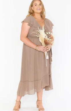 Kids Show Me Your Mumu Jess Ruffle Midi Dress