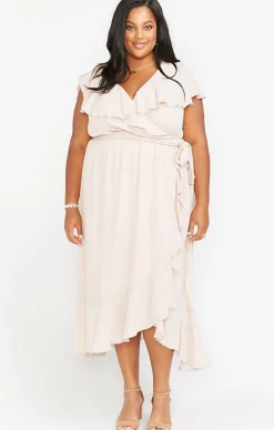 Kids Show Me Your Mumu Jess Ruffle Midi Dress