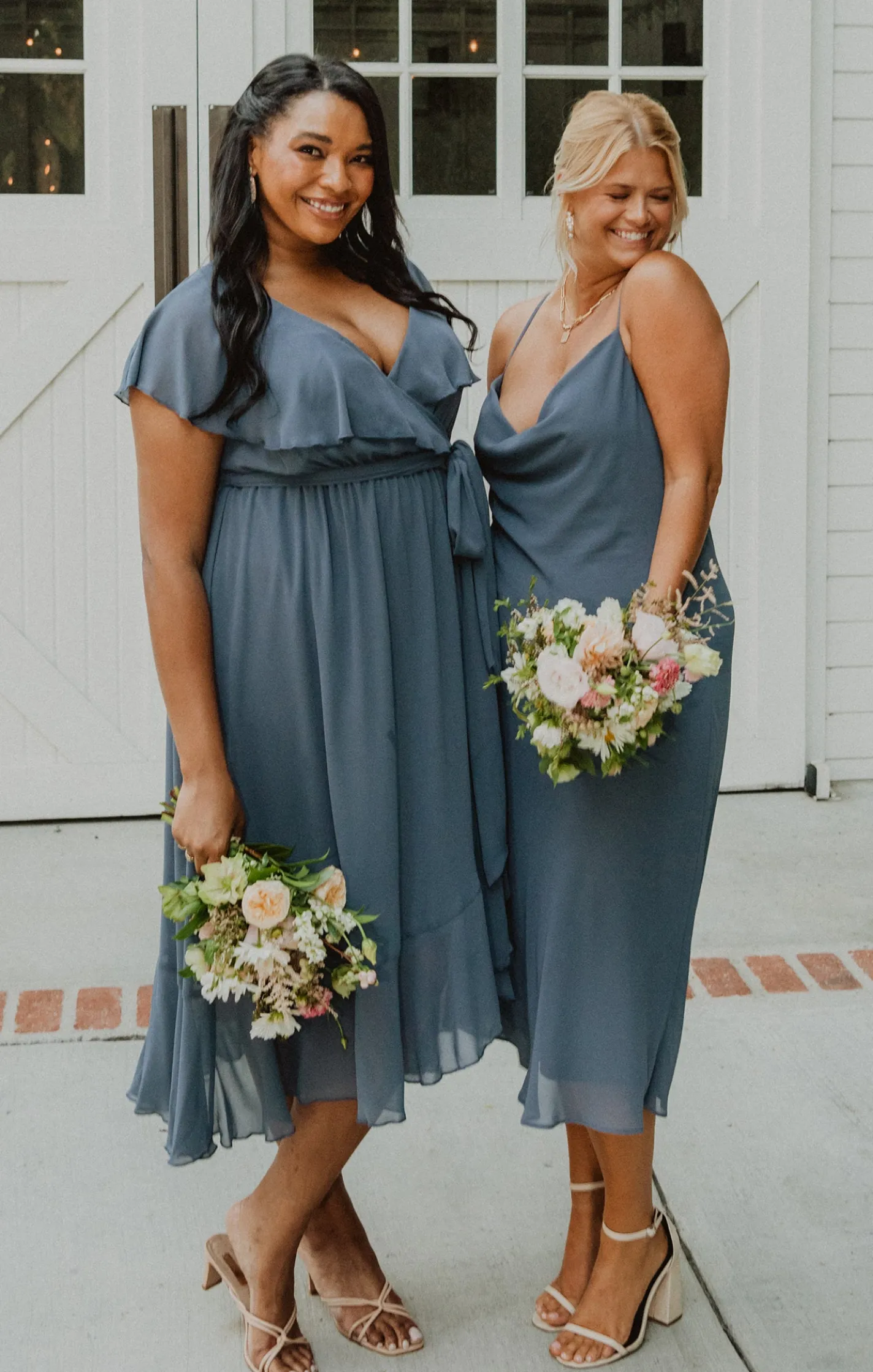 Show Me Your Mumu Jess Ruffle Midi Dress