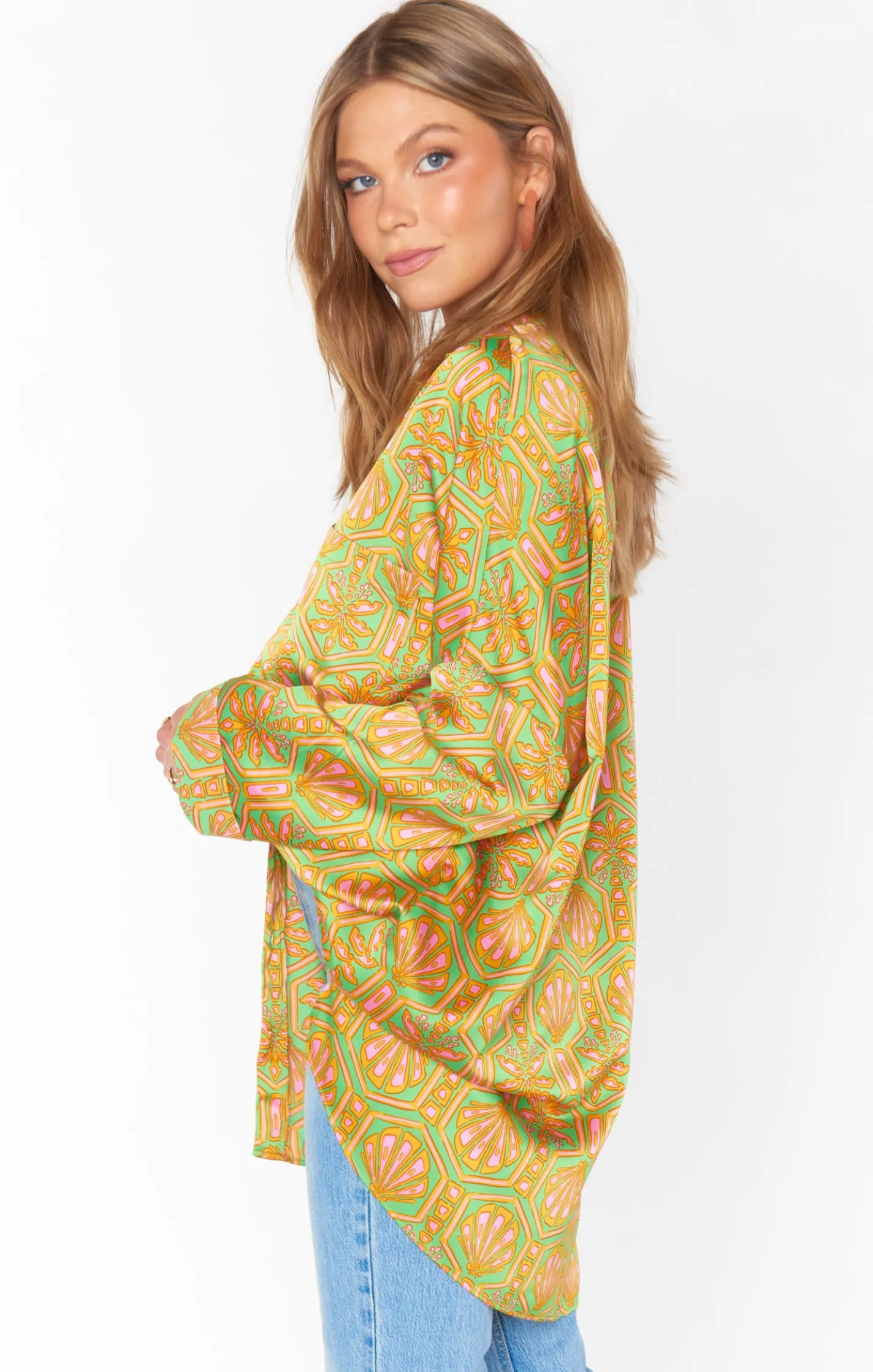 Kids Show Me Your Mumu Johns Button Down Shirt