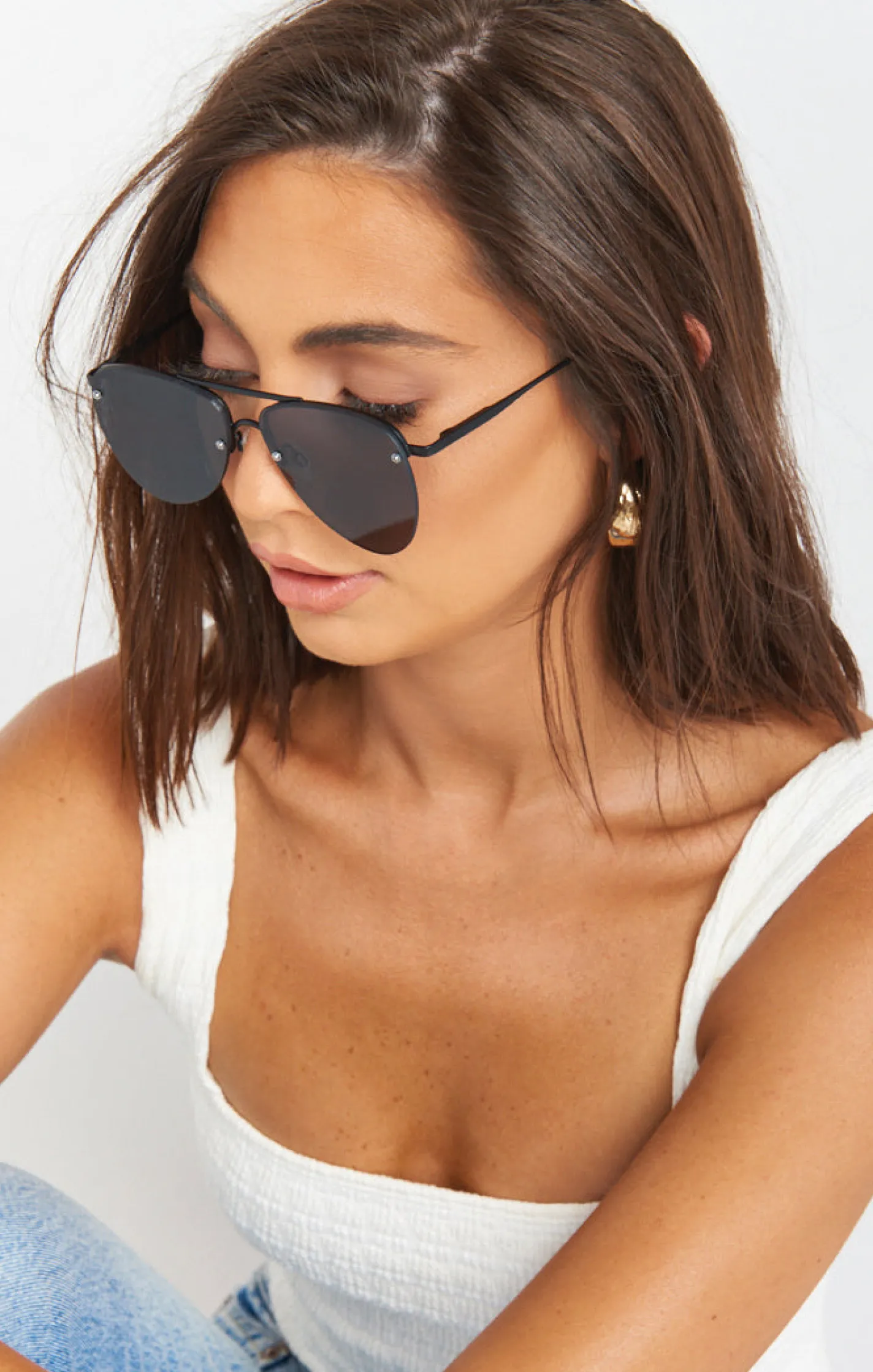 Show Me Your Mumu LeSpecs The Prince Aviator Sunglasses