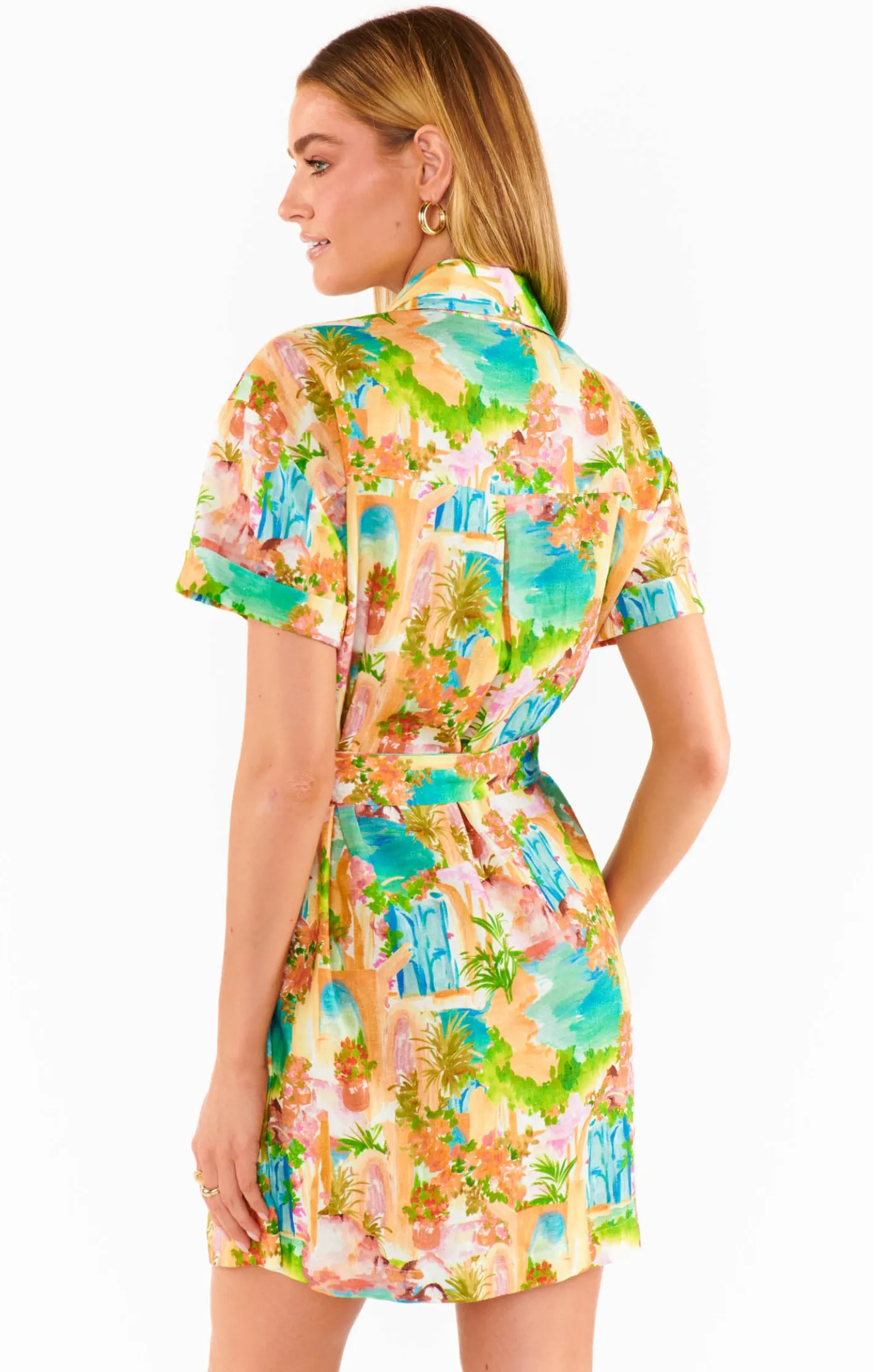 Kids Show Me Your Mumu Marsala Shirt Dress