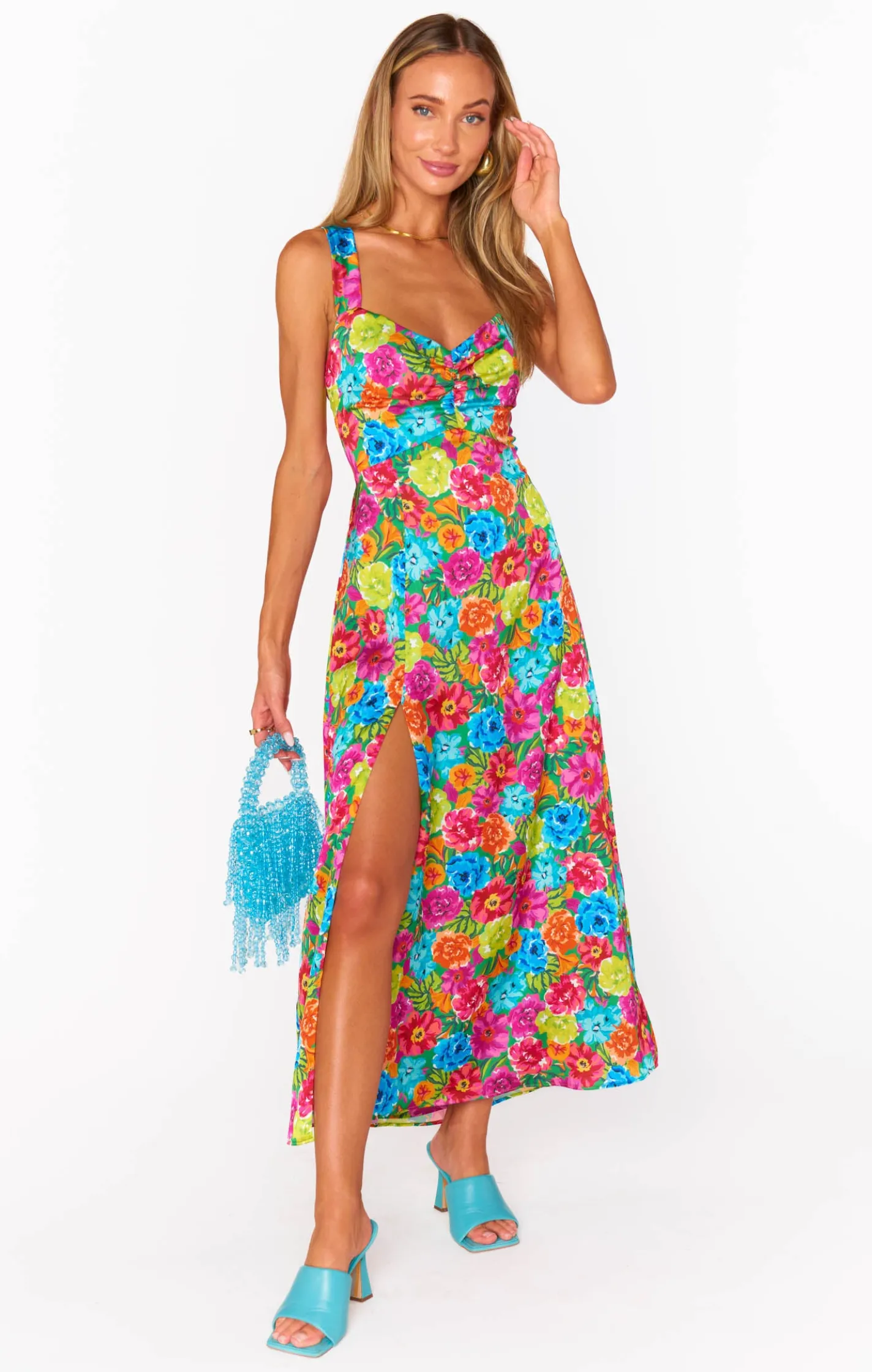 Show Me Your Mumu Mina Midi Dress