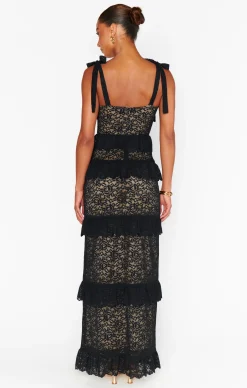 Show Me Your Mumu Monique Tie Maxi Dress