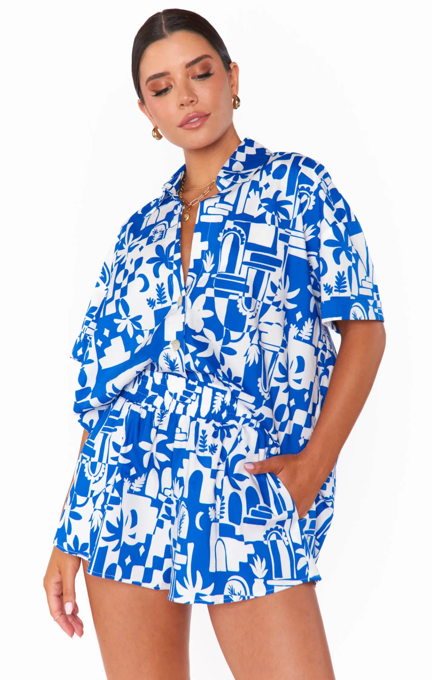Show Me Your Mumu Parker Button Down