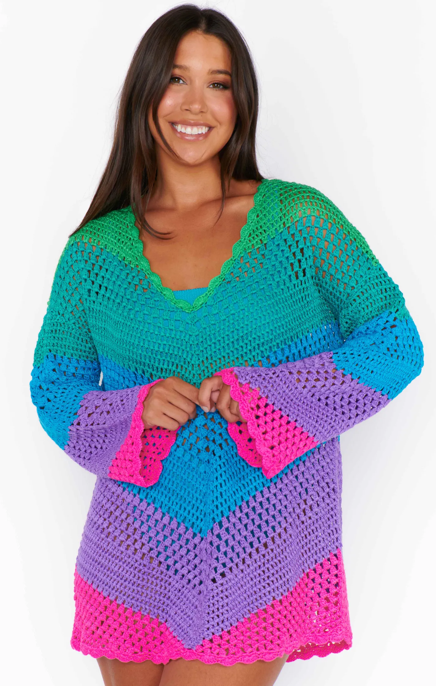 Show Me Your Mumu Paula V Neck Pullover