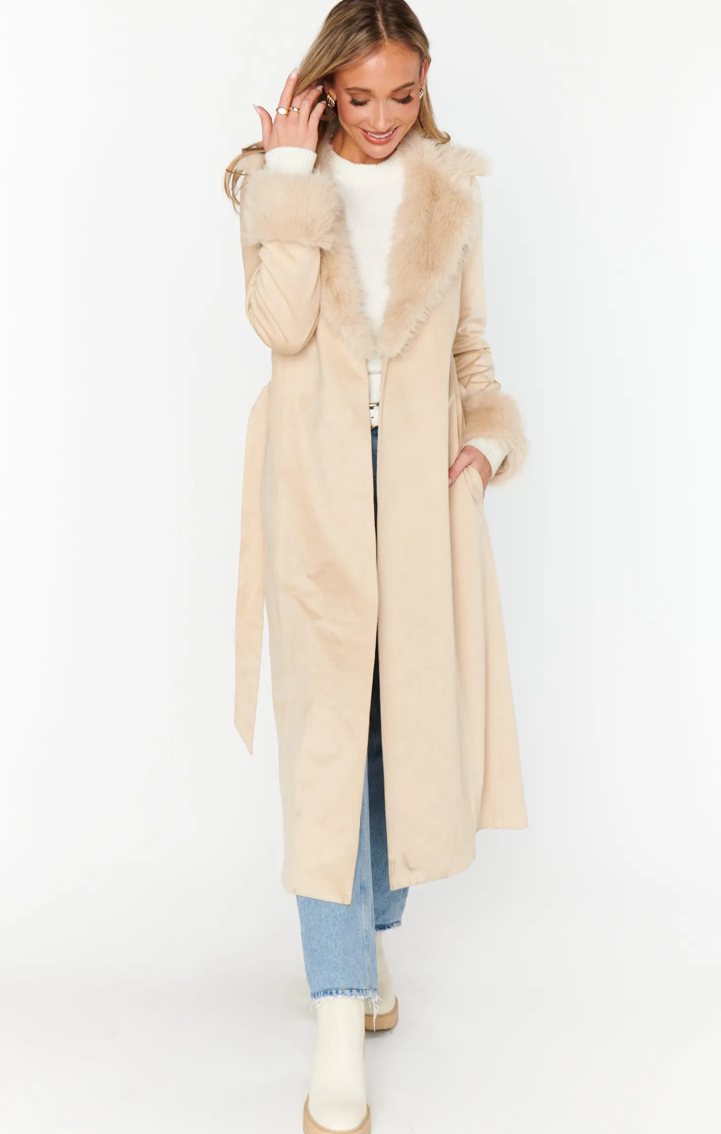 Kids Show Me Your Mumu Penny Lane Long Coat