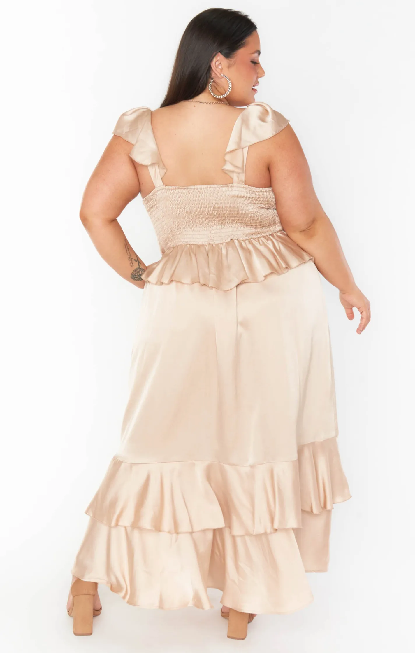 Show Me Your Mumu Reese Ruffle Dress