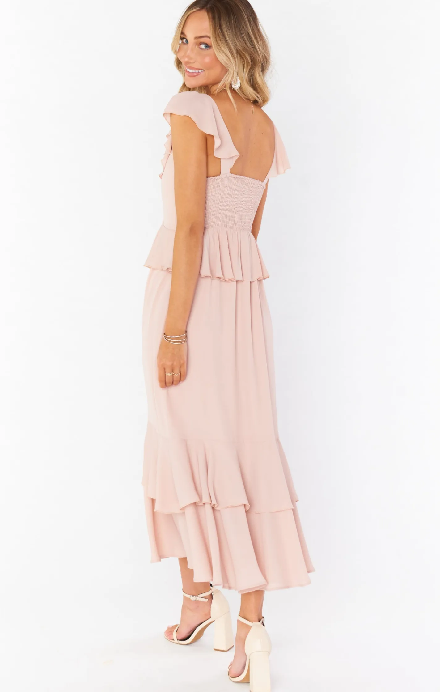 Show Me Your Mumu Reese Ruffle Dress