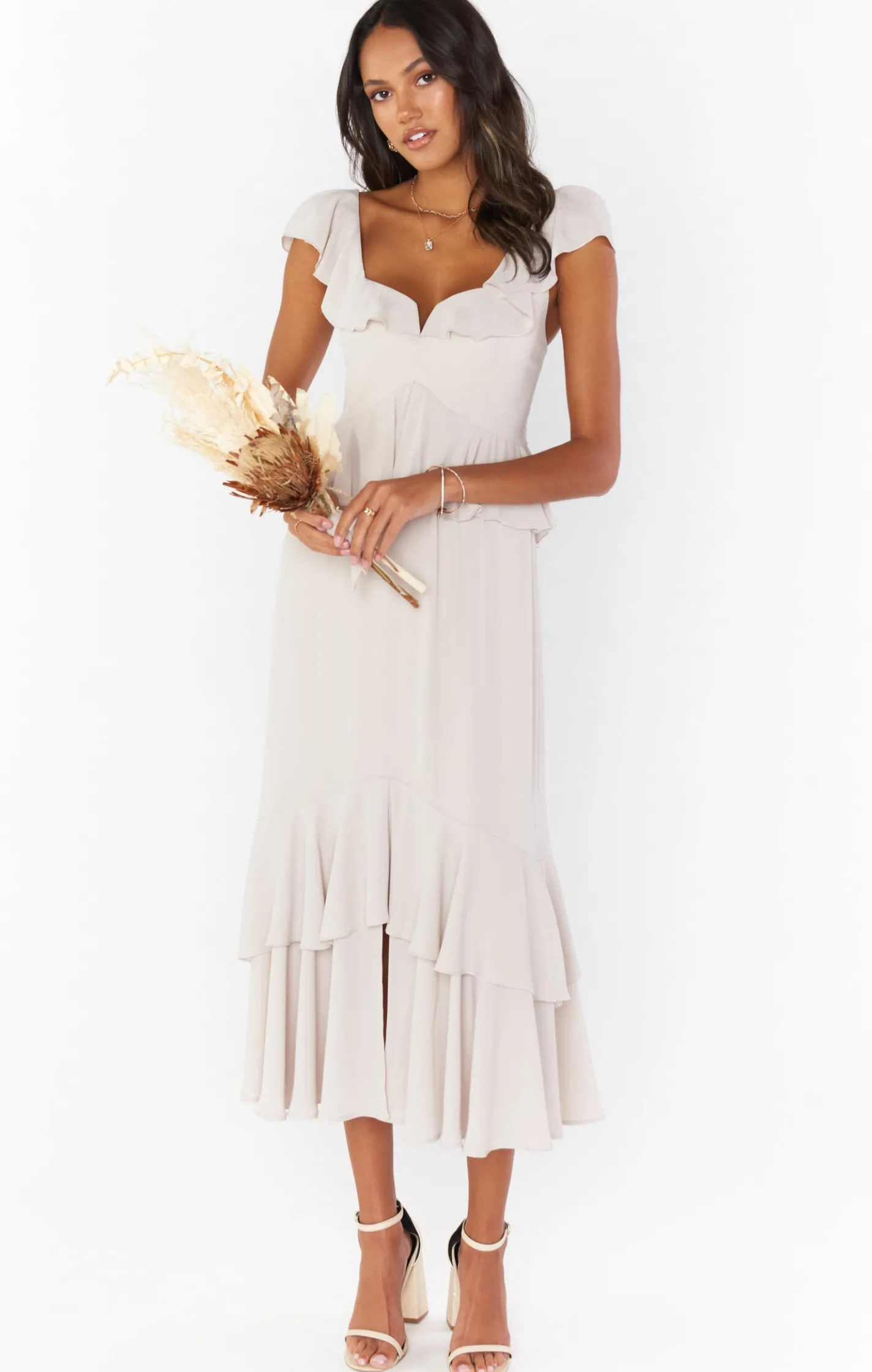 Show Me Your Mumu Reese Ruffle Dress