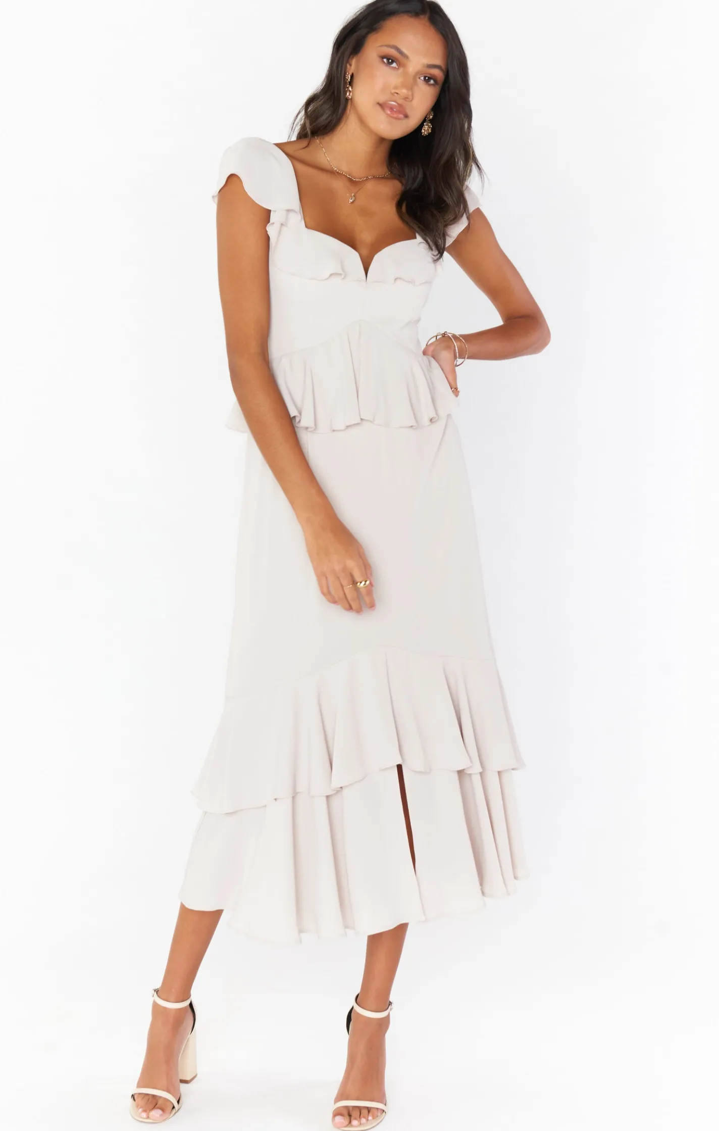 Show Me Your Mumu Reese Ruffle Dress