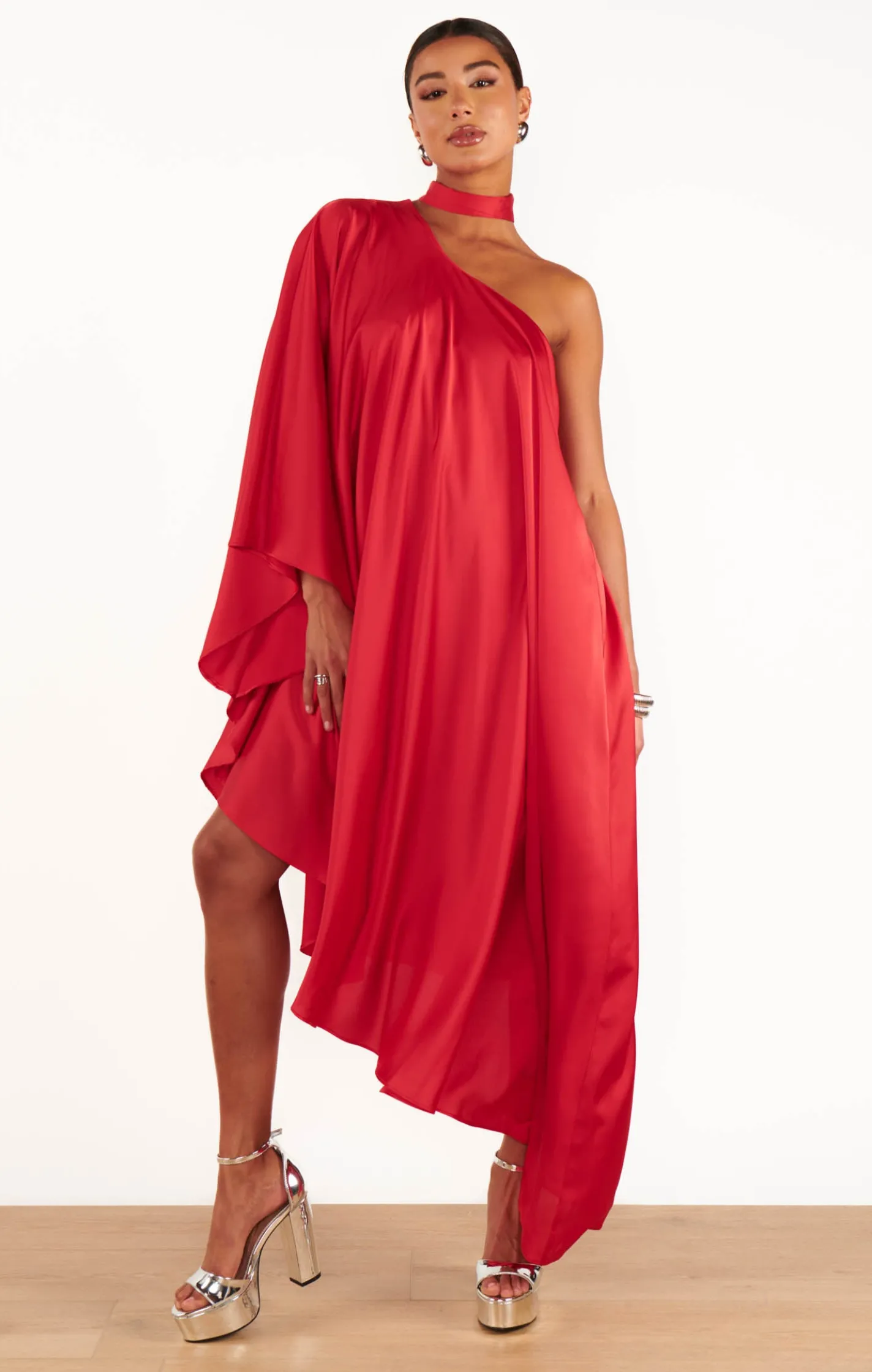 Kids Show Me Your Mumu Rhea One Shoulder Dress