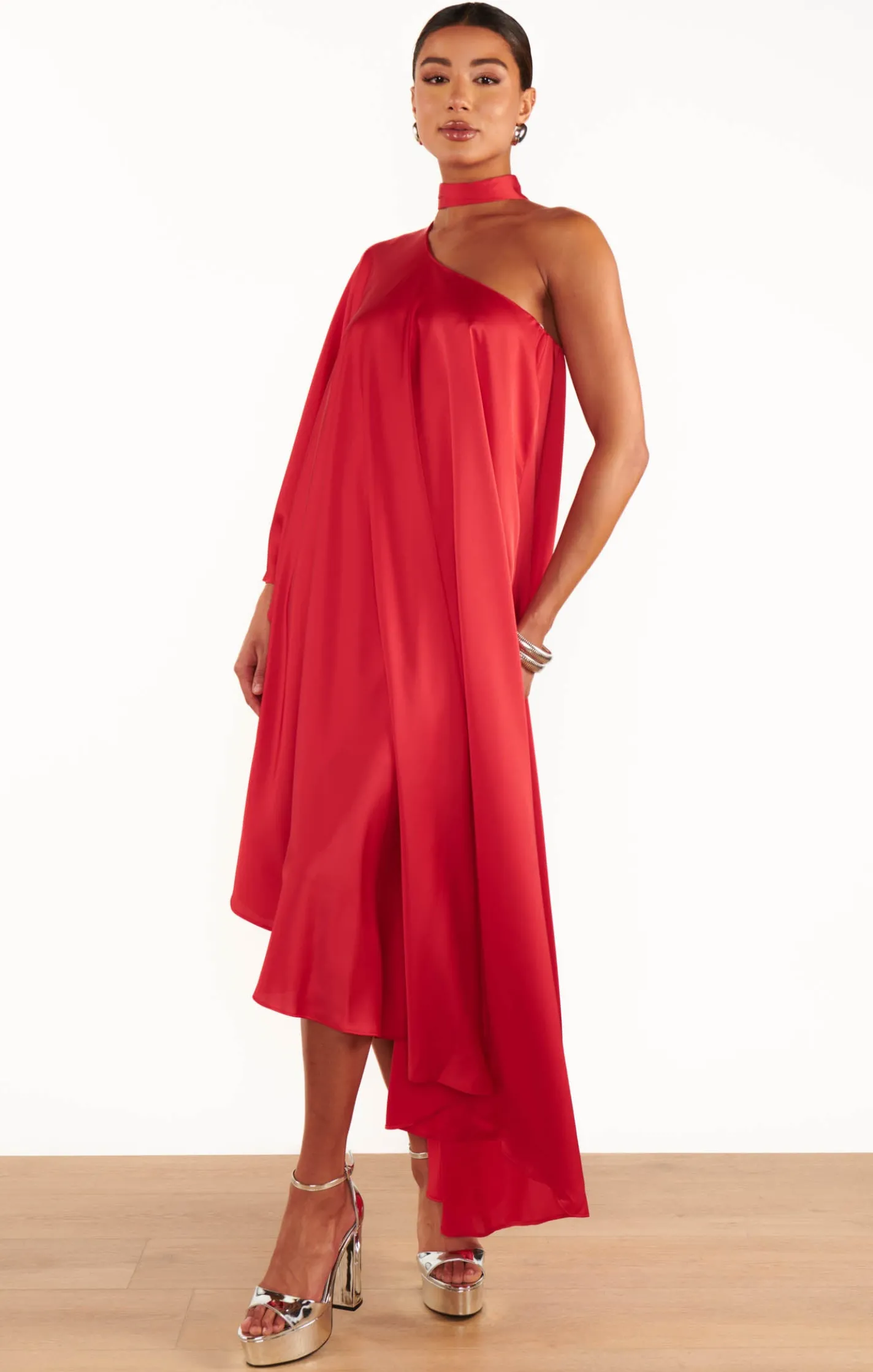 Kids Show Me Your Mumu Rhea One Shoulder Dress