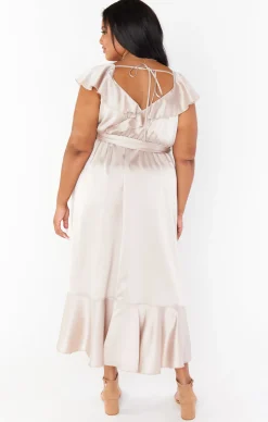 Kids Show Me Your Mumu Samantha Ruffle Wrap Dress