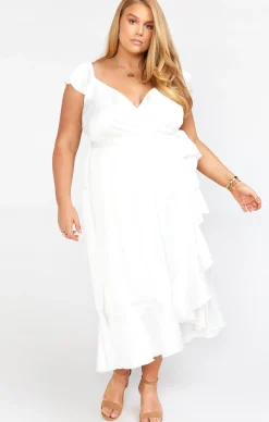 Show Me Your Mumu Samantha Ruffle Wrap Dress