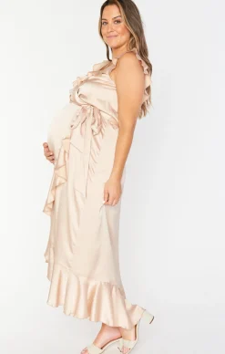 Kids Show Me Your Mumu Samantha Ruffle Wrap Dress