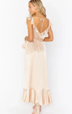 Kids Show Me Your Mumu Samantha Ruffle Wrap Dress