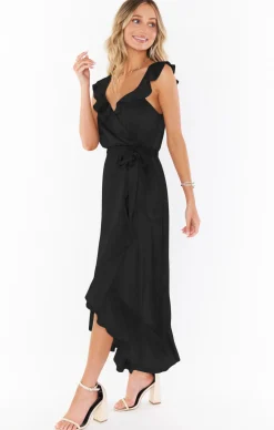 Kids Show Me Your Mumu Samantha Ruffle Wrap Dress