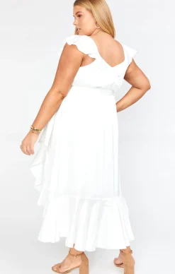 Show Me Your Mumu Samantha Ruffle Wrap Dress