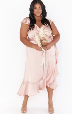 Kids Show Me Your Mumu Samantha Ruffle Wrap Dress