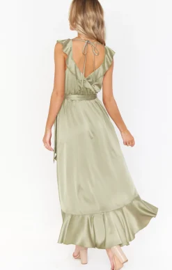 Kids Show Me Your Mumu Samantha Ruffle Wrap Dress