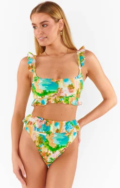 Show Me Your Mumu Seaside Ruffle Top