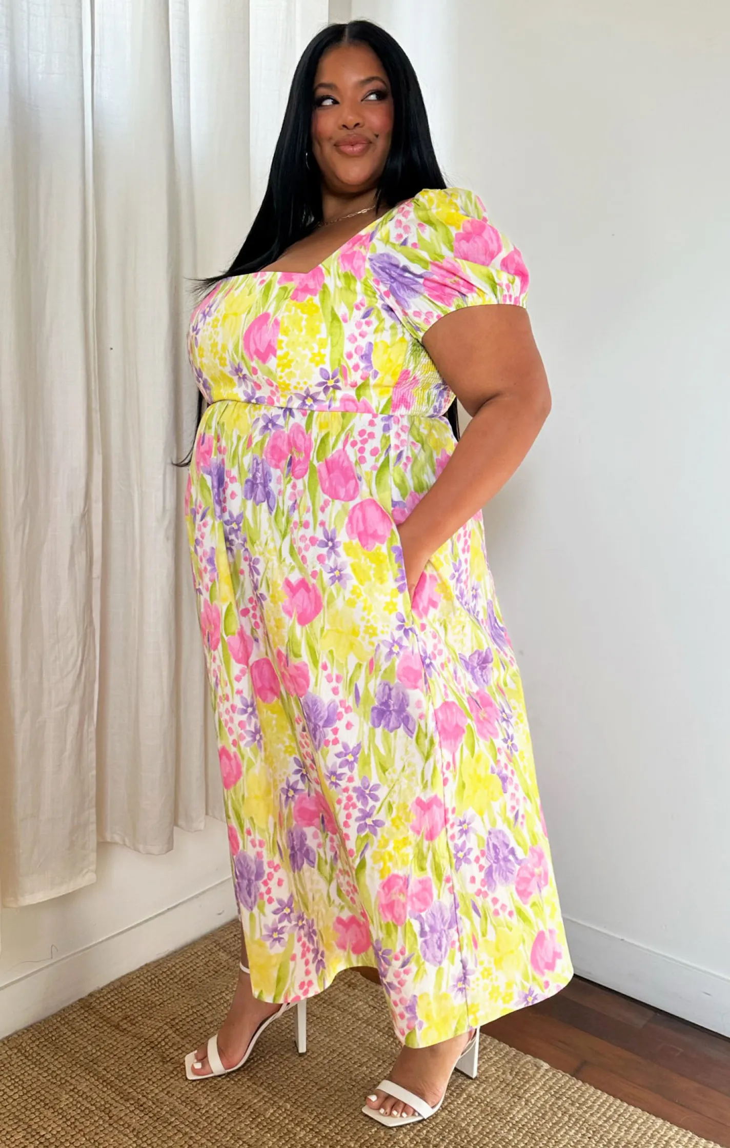 Show Me Your Mumu Smitten Midi Dress