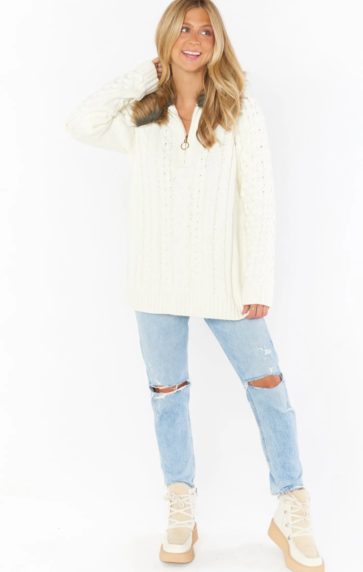 Kids Show Me Your Mumu Sun Valley Pullover