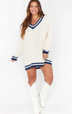 Kids Show Me Your Mumu Tailgate Sweater Dress
