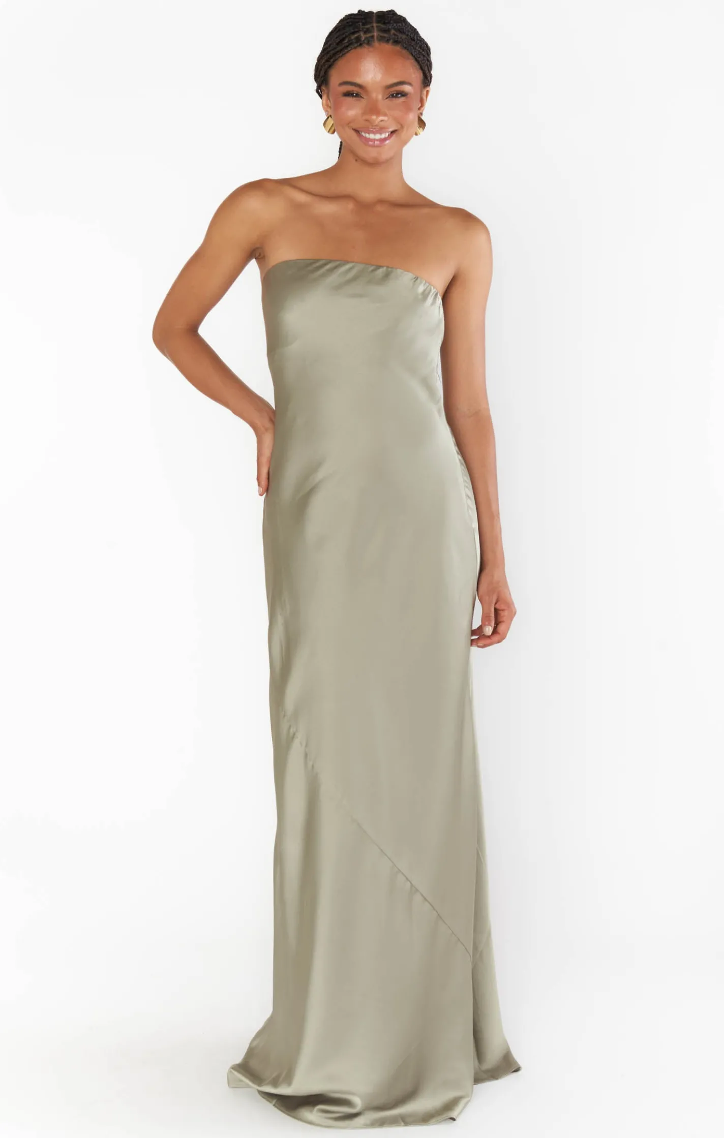 Show Me Your Mumu Taylor Tube Maxi Dress