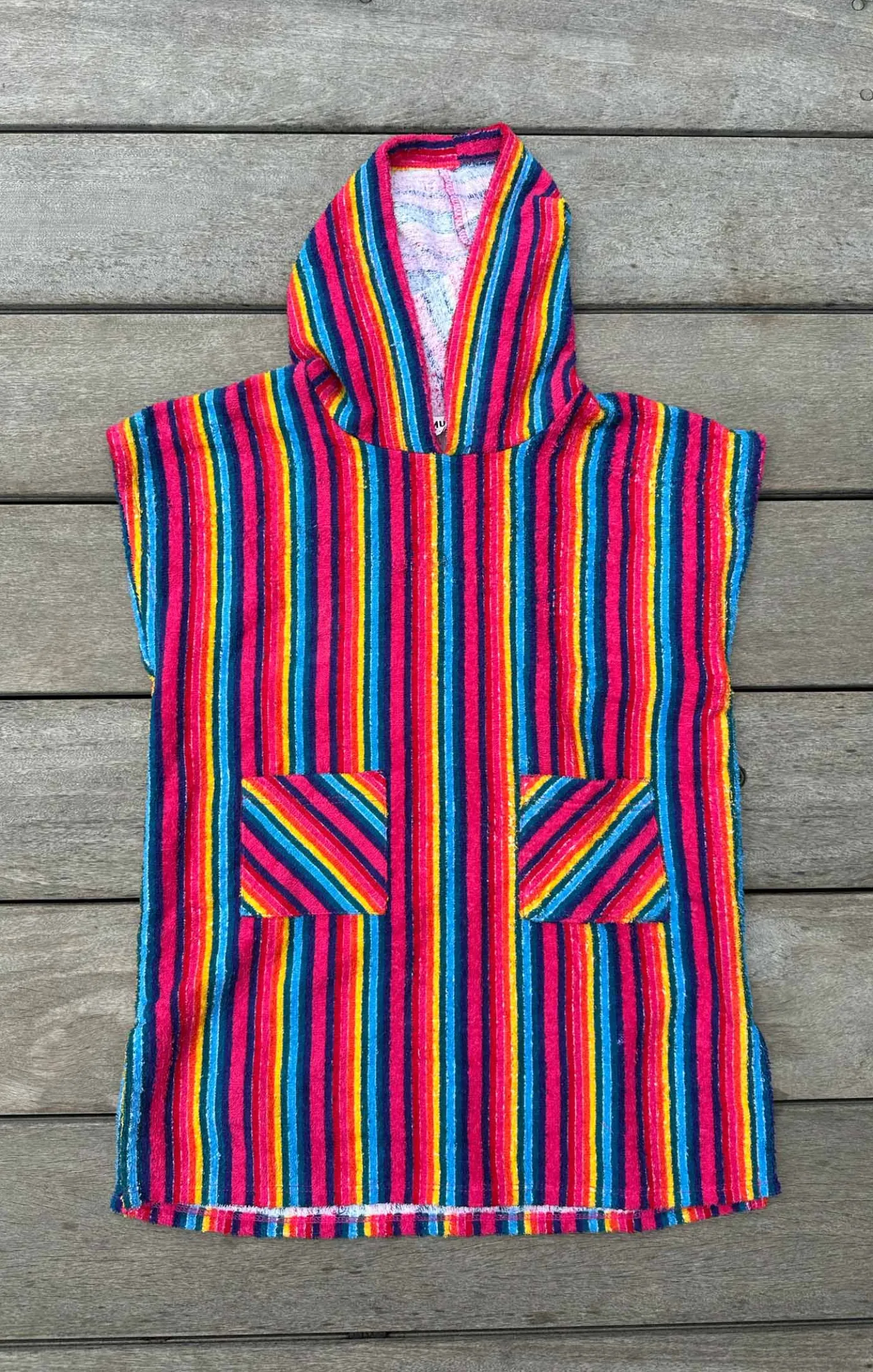 Kids/BOY Show Me Your Mumu Terry Poncho
