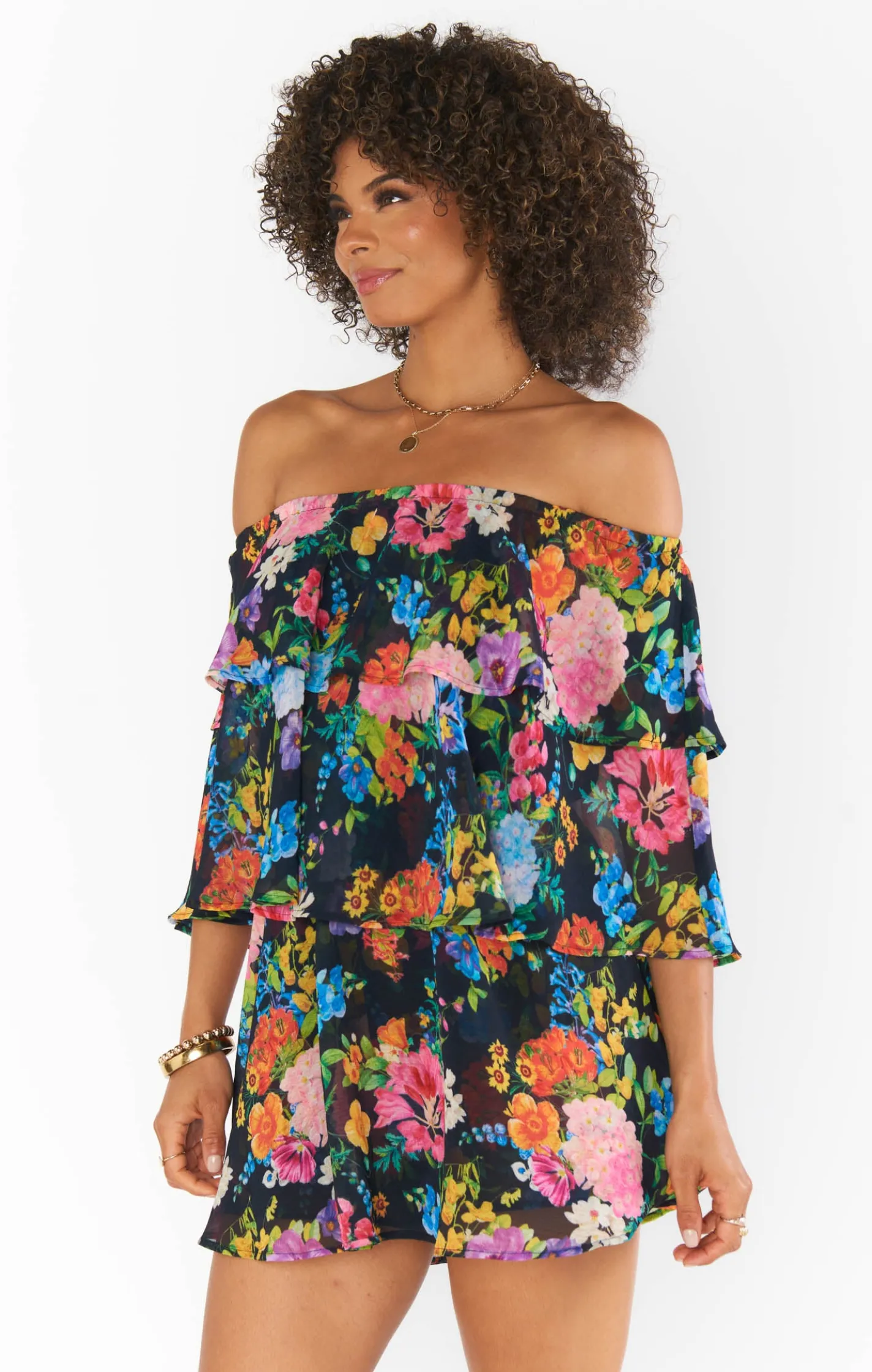 Show Me Your Mumu Triple Decker Romper